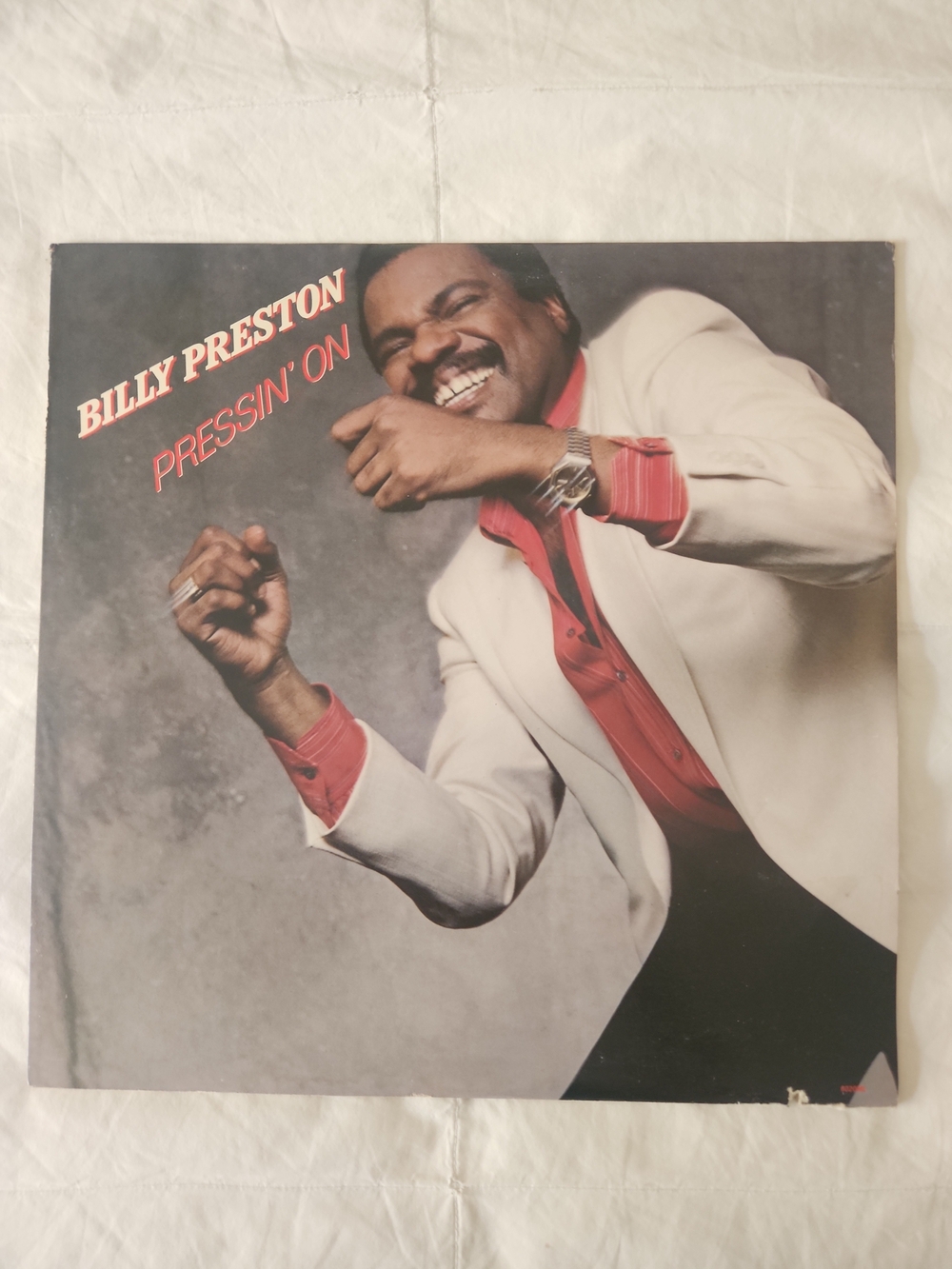 Billy Preston - Pressin' On Vinyl LP Never Played -- Cover Has Wear On Back